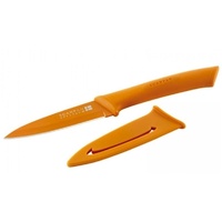 SCANPAN SPECTRUM SOFT TOUCH UTILITY KNIFE W/ SHEATH - ORANGE BRAND NEW SAVE