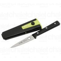 New WILTSHIRE Staysharp Triple Rivet 9cm Paring Knife W/ Sharpener 41170