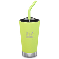 KLEAN KANTEEN 16oz 473ml Vacuum Insulated TUMBLER BAMBOO LEAF BPA FREE