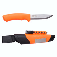MORAKNIV Bushcraft Survival Orange Outdoor Knife & Sheath 12051 Sweden