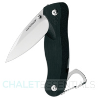 NEW Leatherman CRATER C33 Plain Blade Pocket Folding Knife *AUTHAUSDEALER*