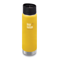 NEW KLEAN KANTEEN INSULATED WIDE 20oz 591ml LEMON CURRY BPA FREE Water Tea Coffee Soup