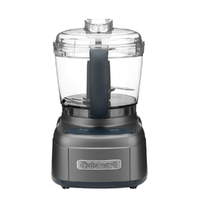 NEW CUISINART Mini prep 4 Cup Processor Blender Mixer Chopper METAL GREY 46824
