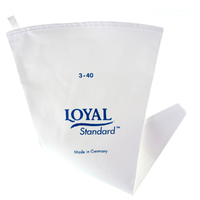 Loyal Piping Bag No. 3 / 40cm - Bakeware Reusable Cotton Icing Pastry Bags Cake