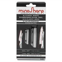 NEW Global Sharpening Guide Rails 2 Piece Set for Whetstones 79700 "FREE POSTAGE"