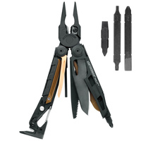 LEATHERMAN MUT BLACK MILITARY STAINLESS MULTITOOL KNIFE + SHEATH + BIT KIT
