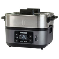 MORPHY RICHARDS INTELLISTEAM 1600W ELECTRIC ALL IN ONE COOKER 6.8L STEAMER SLV
