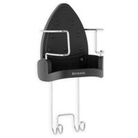 Brabantia Heat Resistant Iron & Board Storage | Black / Chrome