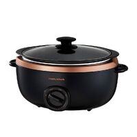 New Morphy Richards 6.5L Sear and Stew Slow Cooker | Rose Gold