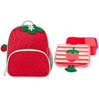 Skip Hop Spark Backpack + Lunch Box 2pc Set - Strawberry