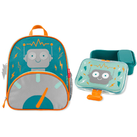 Skip Hop Spark Backpack + Lunch Box 2pc Set - Robot
