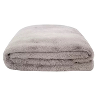 DIMPLEX DREAM EASY MICRO FLEECE HEATED THROW | CHARCOAL - Dimplex