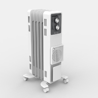 Dimplex 1.5kW Oil Column Heater With Turbo Fan | Arctic White OCR15FA
