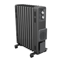Dimplex 2.4kW Oil Free Column Heater with Thermostat & Turbo Fan | Anthracite ECR24FA