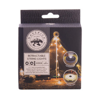 Maverick Retractable LED String Lights 10m | USB-C Rechargeable