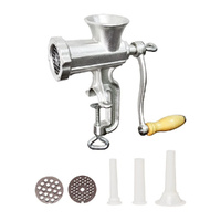 Appetito Cast Iron Meat Mincer No.8 Manual Sausage & Mince Maker 2428