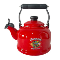 Rojo Arnotts Enamel Whistling Kettle 2.1L