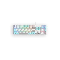 Bloody S520N BLMS Icy White Full-Size High-Speed RGB Gaming Keyboard