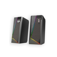 Redragon GS520 Anvil Black Vertical RGB Touch Control Desktop Speaker