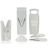 Borner V3 Starter Set V Slicer + Multi Box + Safety Hat + 3 Blade Inserts + Rosti