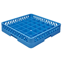 Caterrax 36 Compartment Glass Rack | 500 x 500 x 100mm