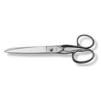 SWISS VICTORINOX HOUSEHOLD SCISSORS NICKEL PLATED LONG EYE 18CM 8.1020.21