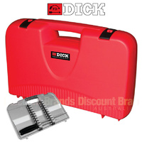 NEW F DICK FDICK CHEFS KNIFE CARRY CASE RED GERMAN LOCKABLE