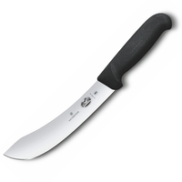 Victorinox Skinning Knife German Type Fibrox 18cm | Black 5.7703.18
