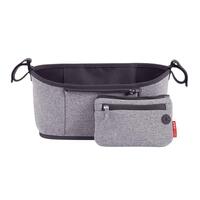 Skip Hop Grab & Go Pram / Stroller Organiser - Heather Grey 