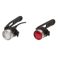 LED LENSER SEO B2R BIKE LED LIGHT FRONT & REAR CYCLING LAMP - WHITE & RED ZL9024