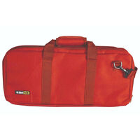 NEW ChefTech Knife Chef Roll Bag Fits 18 Pieces W/ Handles Red Save!