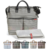 NEW SKIP HOP DUO SPECIAL EDITION NAPPY DIAPER BABY BAG W/ CHANGING MAT - SELECT COLOUR
