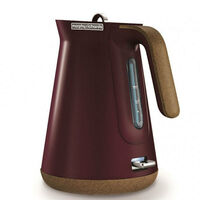 MORPHY RICHARDS ASPECT KETTLE BOILER JUG W/ CORK TRIM | MAROON 100017 