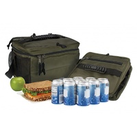NEW PACKIT OLIVE FREEZABLE 18 CAN COOLER BAG FREEZE & GO PACK IT USA
