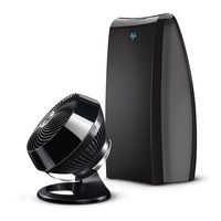 New VORNADO VORTEX 660 Floor Fan and Air Circulator and AC500 Air Purifier BLACK