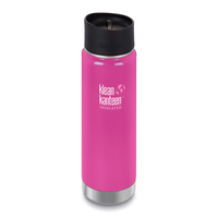 New KLEAN KANTEEN 592ml 20oz Insulated Wide WILD ORCHID BPA Free Bottle Coffee Tea Soup