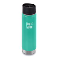 New KLEAN KANTEEN 592ml 20oz Insulated Wide SEA CREST AQUA BPA Free Bottle Coffee Tea Soup