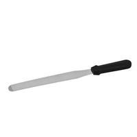 NEW SPATULA / PALLET KNIFE STRAIGHT 300MM BLACK HANDLE STAINLESS STEEL PALETTE