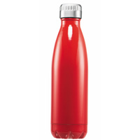 New Avanti Fluid Twin Wall Stainless Vacuum Drink Bottle 750ml - Red