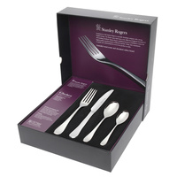STANLEY ROGERS 24 Piece Stainless Steel CHELSEA 24pc Cutlery Set