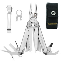 Leatherman Wave + Plus Stainless Steel Multi-Tool + Nylon Sheath + Pocket Clip