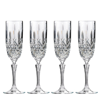 Marquis by Waterford Markham Crystalline Champagne Flute 266ml | Set of 4