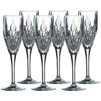 Royal Doulton Retro Crystal Stemware Champagne Flute 150ml | Set Of 6 Glasses