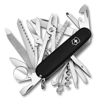 Victorinox Swiss Champ Black Swiss Army Knife | 33 Tools
