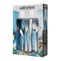WILTSHIRE 24 Piece Stainless Steel HARMONY 24pc Cutlery Set