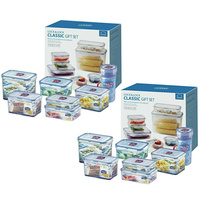 LOCK & LOCK CLASSIC 16PC STORAGE FOOD PLASTIC AIRTIGHT CONTAINERS 16 PIECE