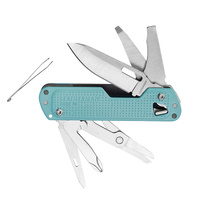 LEATHERMAN FREE T4 MULTI-TOOL STAINLESS ARCTIC  | 12 TOOLS