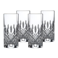 Royal Doulton Highclere Premium Crystal Highball Tumbler 390ml | Set Of 4 Glasses