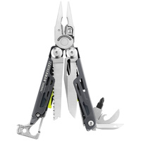 NEW LEATHERMAN GREY SIGNAL SURVIVALIST MULTI-TOOL + SHEATH FIRE STARTER