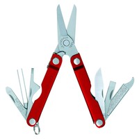 LEATHERMAN MICRA RED STAINLESS MULTI-TOOL SCISSORS KNIFE